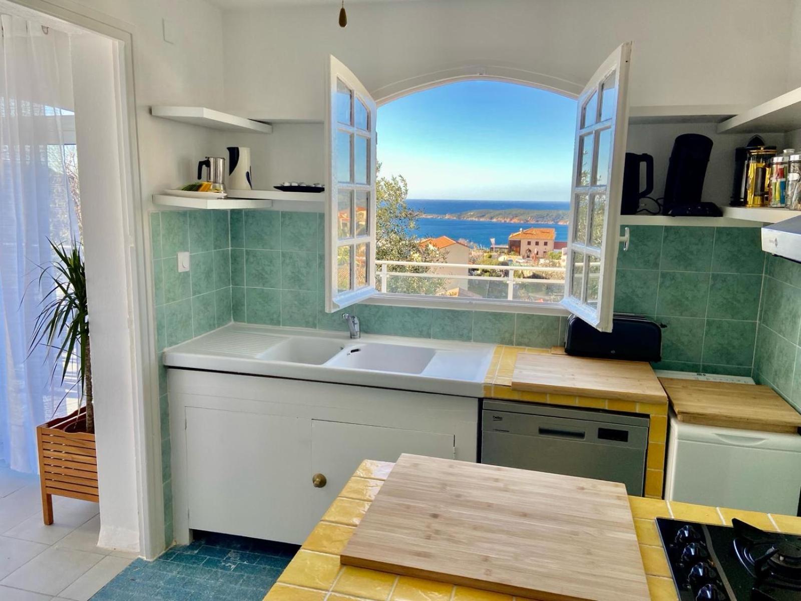 Villa Montalbo Vue Mer De 2 A 10 Personnes Каржез Экстерьер фото
